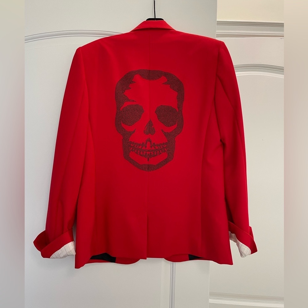Zadig & Voltaire Red Skull Blazer, size 38